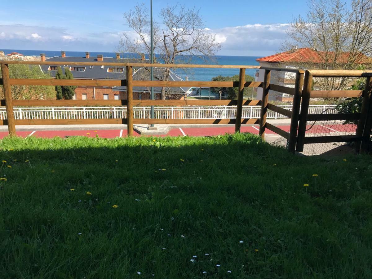 Casa De Las Flores - Apartamento Con Jardin Privado Frente A La Playa De Comillas Eksteriør billede
